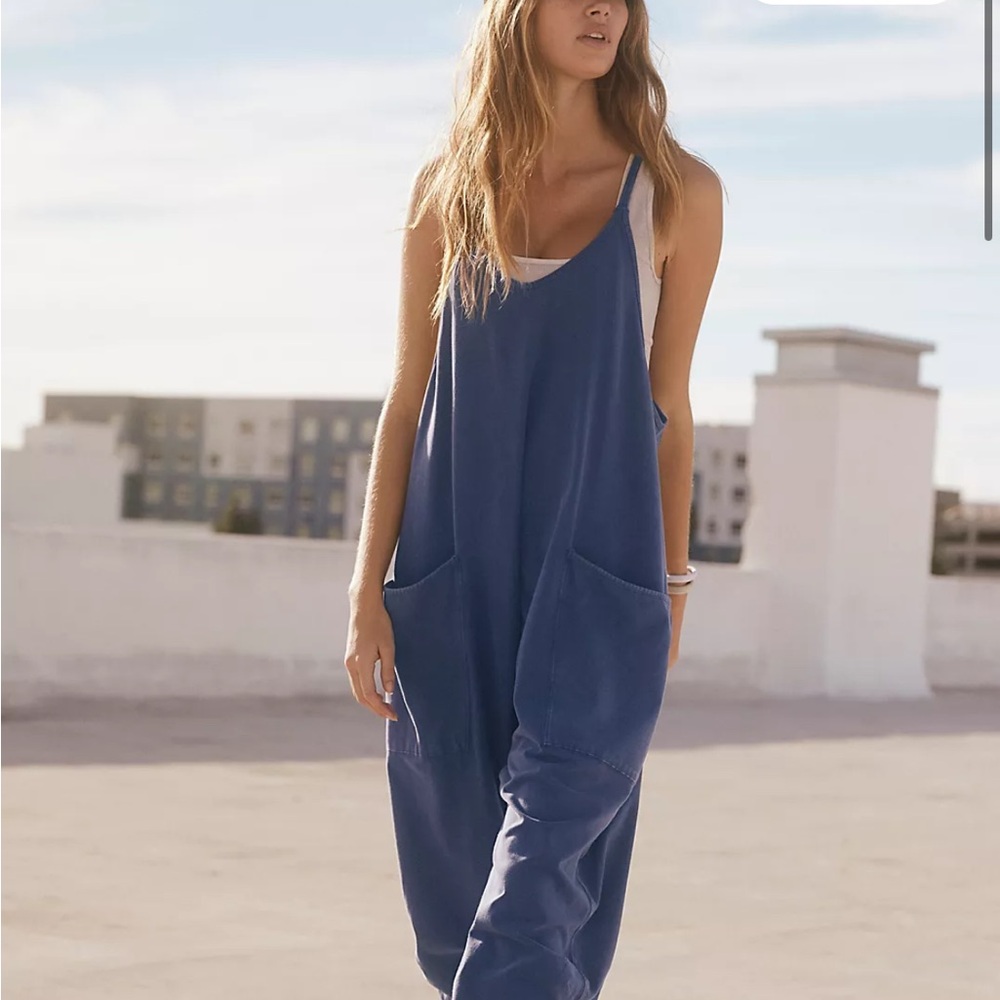 FP Movement by Free People Blue Jumpsuit